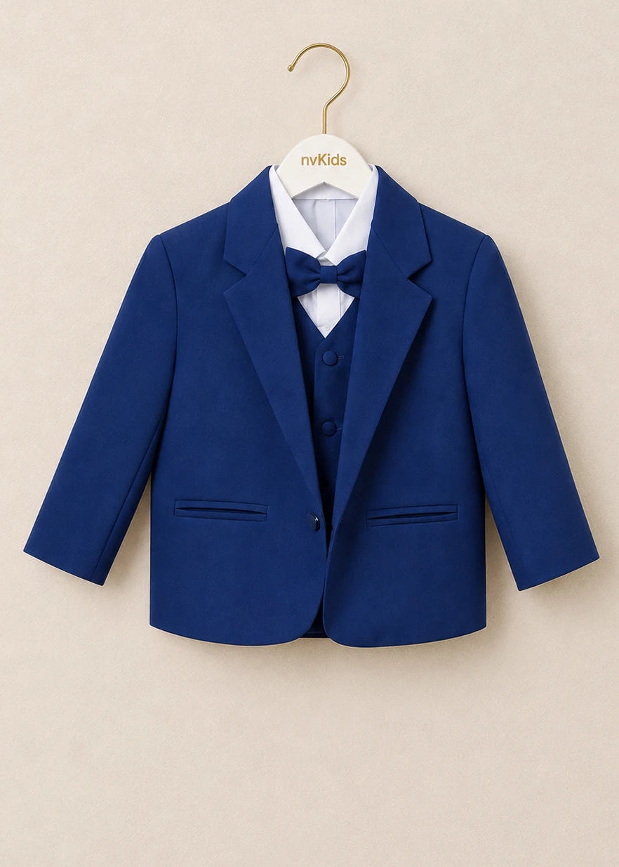 Baby Boy Blue Suit 5pcs Set