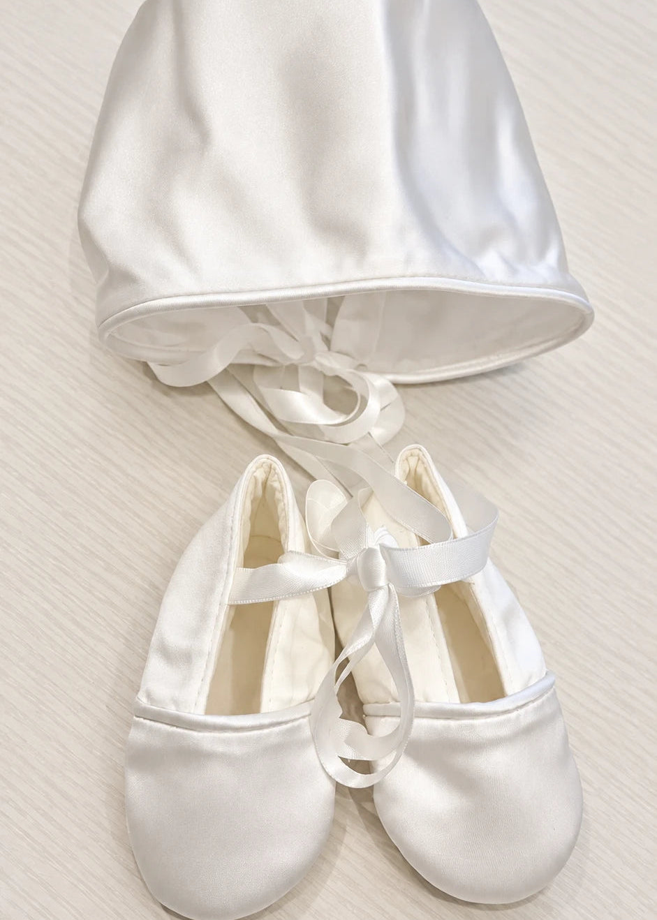 Baby Boy Christening Outfit - Satin Romper Set