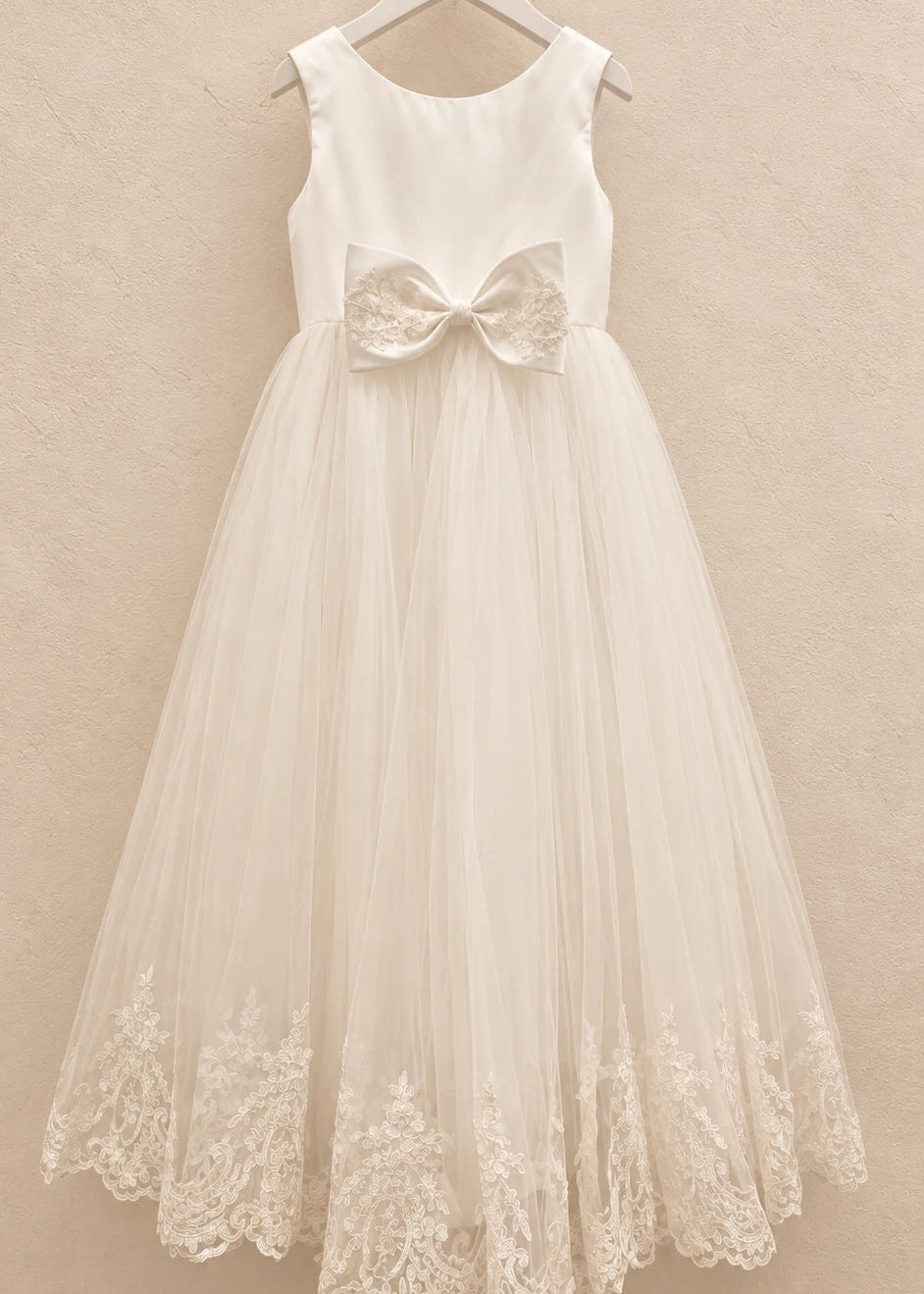 Elsie Holy Communion Dress - Lace Tulle Dress