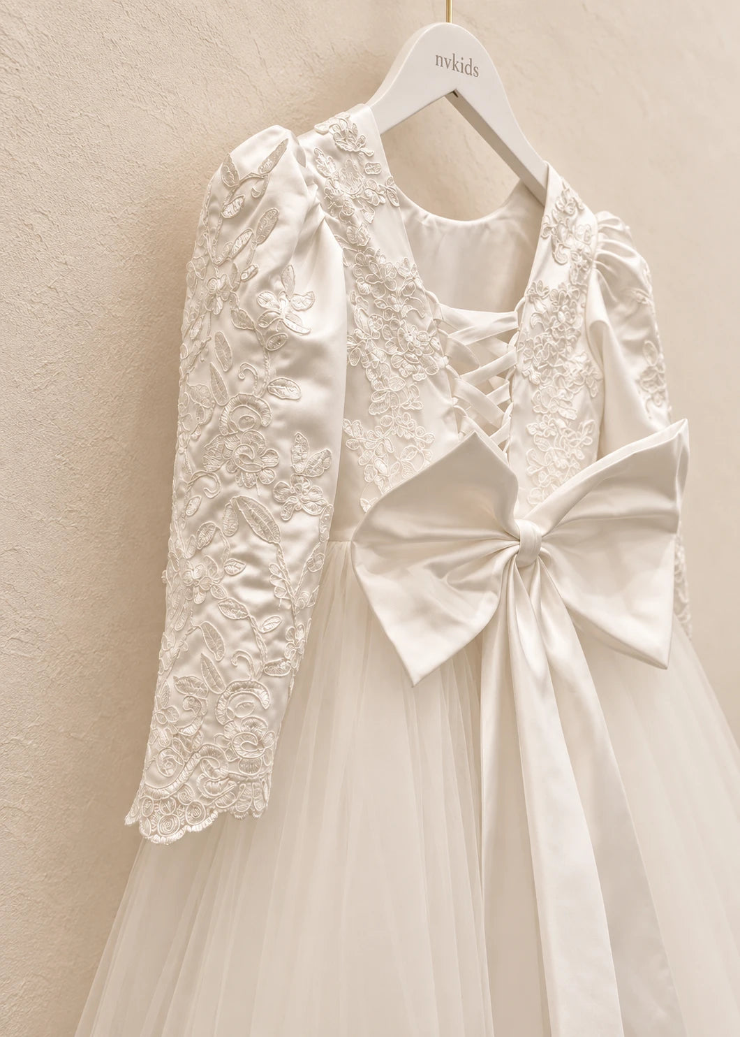 Emily Holy Communion Dress - Long Sleeve Dess