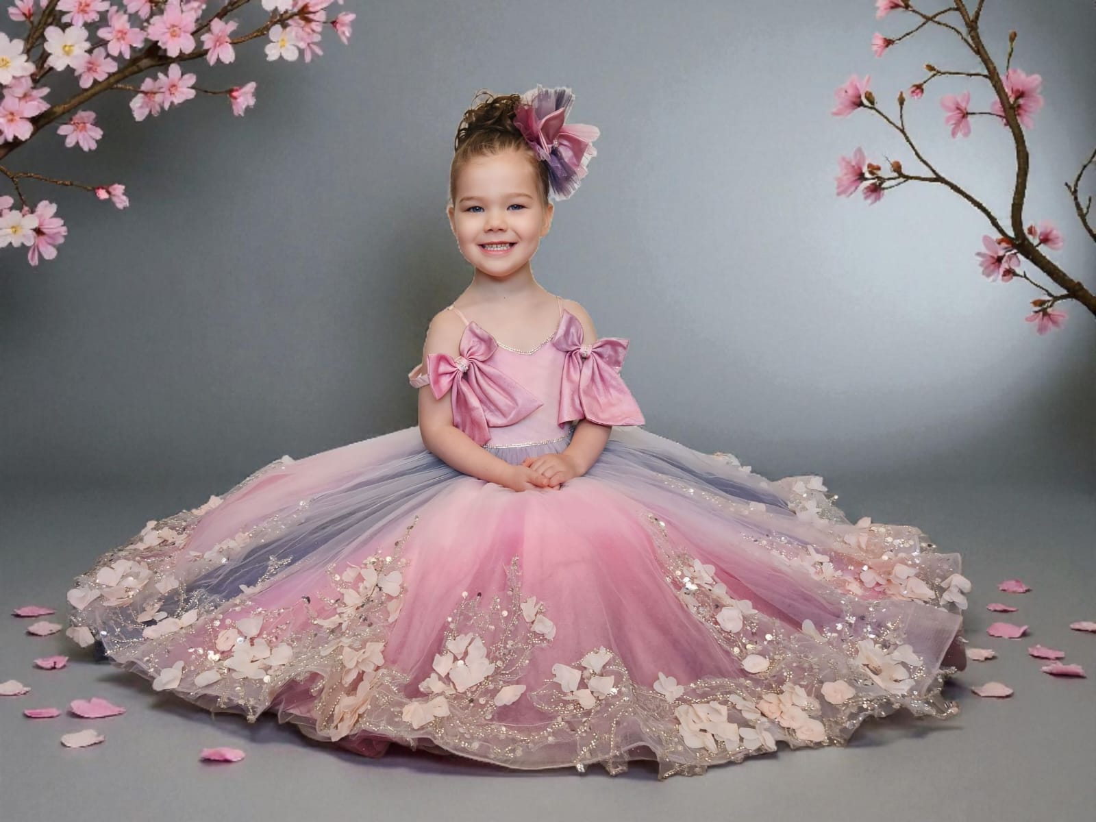 Girls Pageant Dress and Made to Order