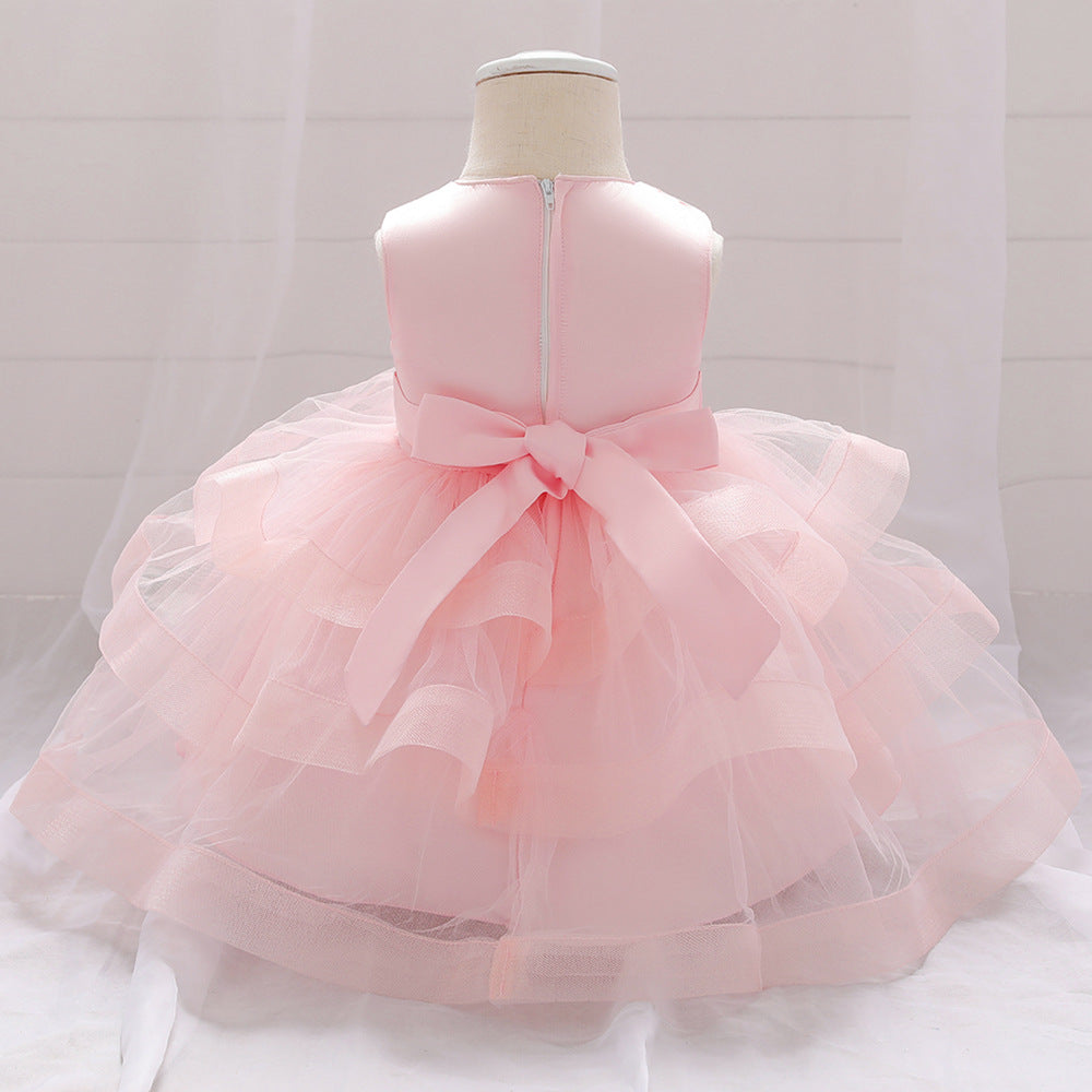 Baby Girl Peach Tutu Dress