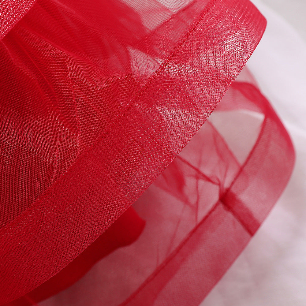 Baby Girl Red Tutu Dress