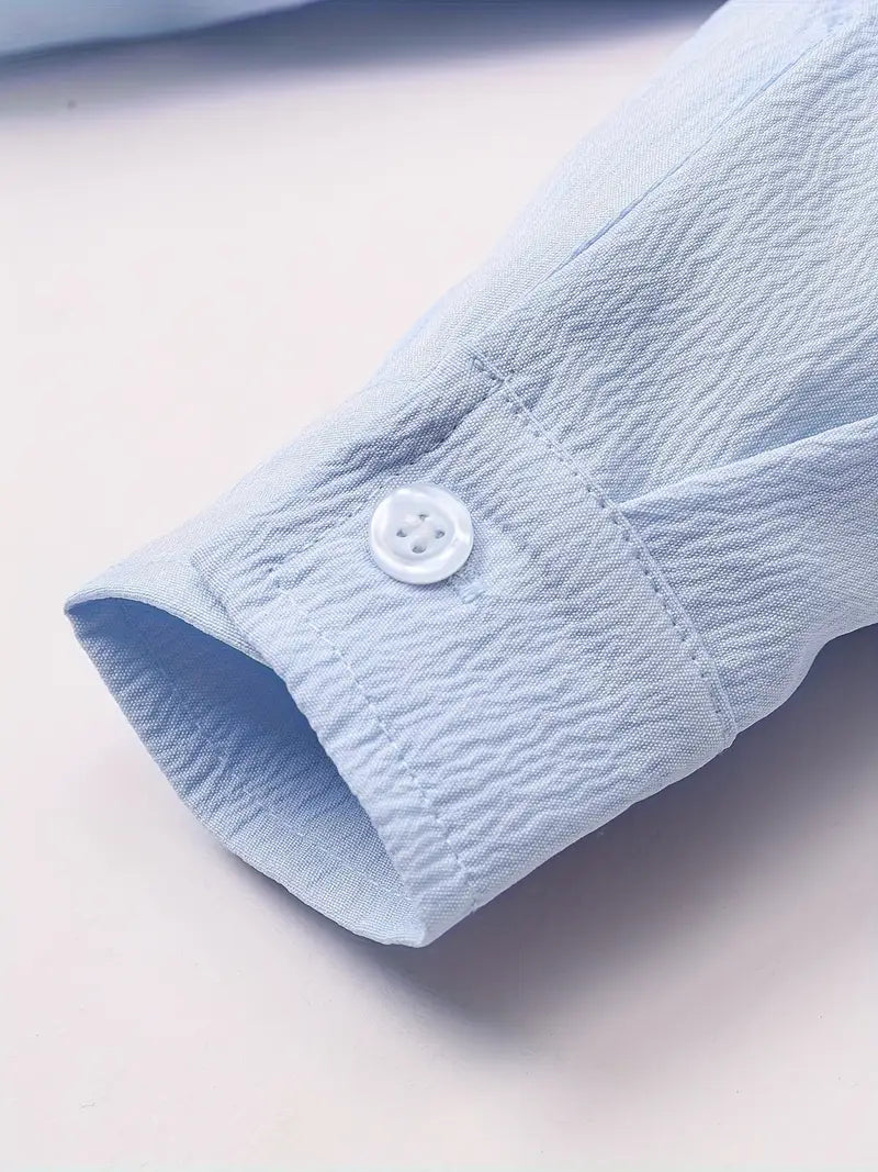 Boys Formal Shirt Blue