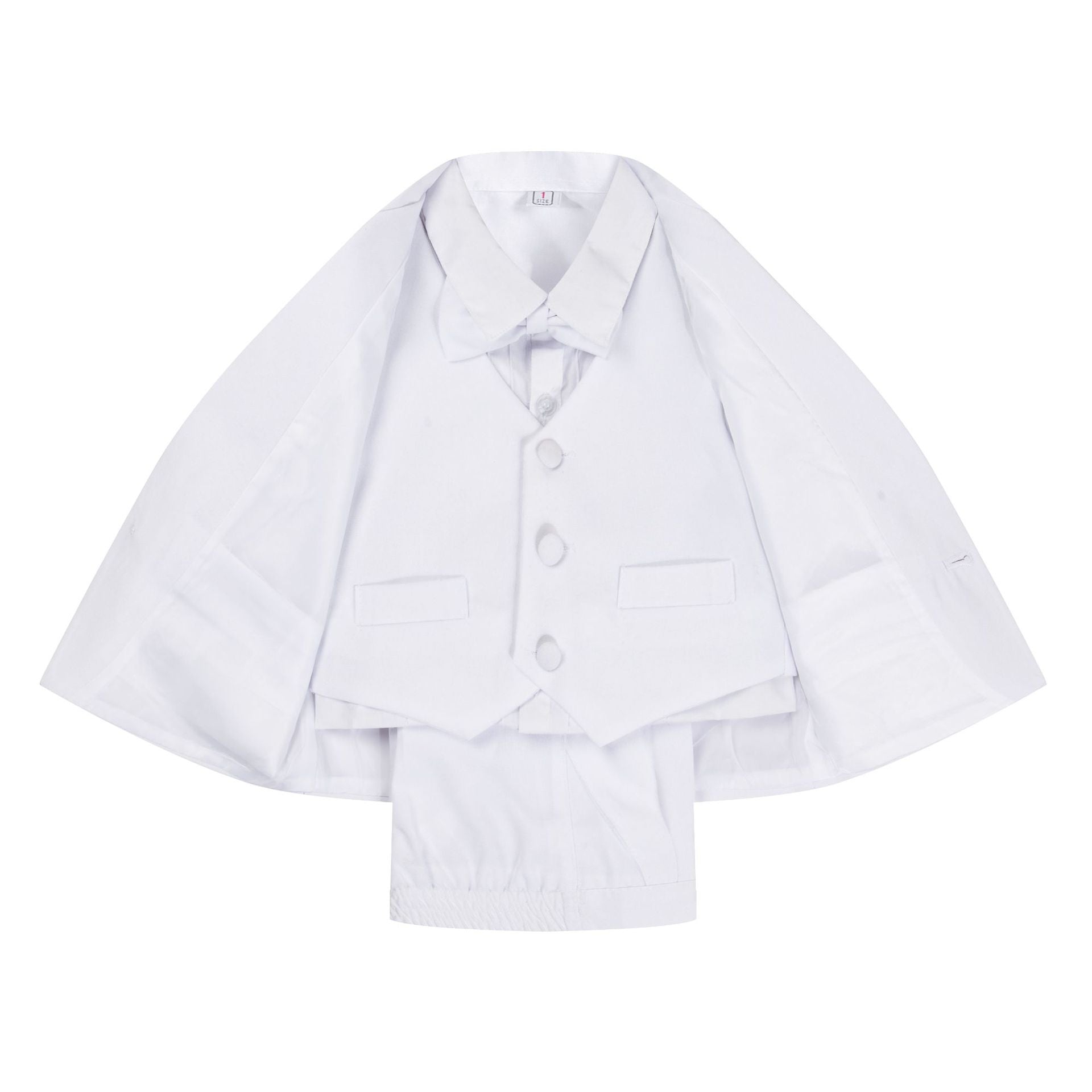 Baby Boy White Suit - Baptism Suit