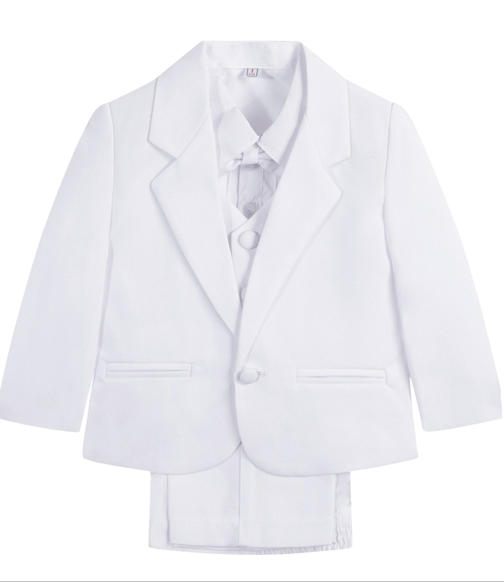 Baby Boy White Suit - Christening Suit