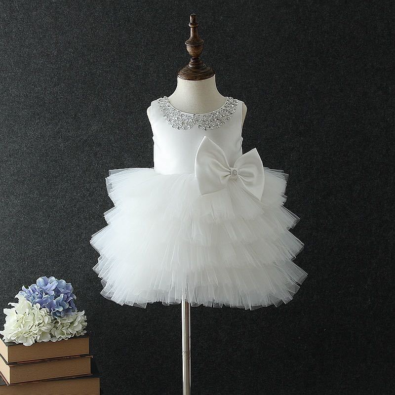 Baby Girl First Birthday Dress - Ruffle Layers