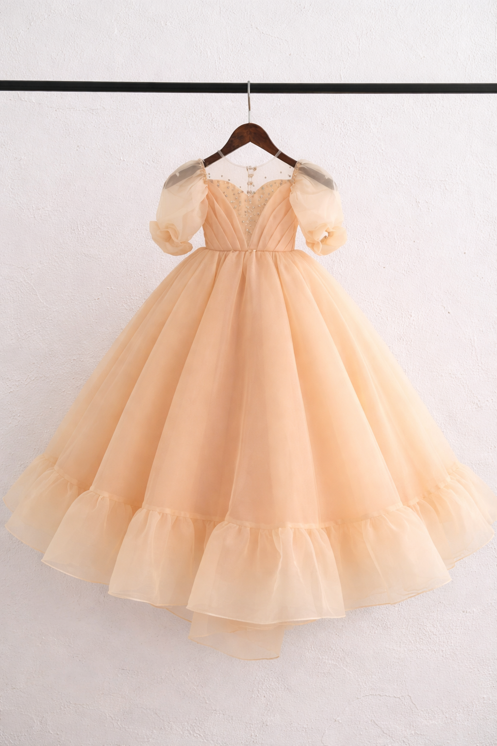 Flower Girl Ball Gown - Organza Dress