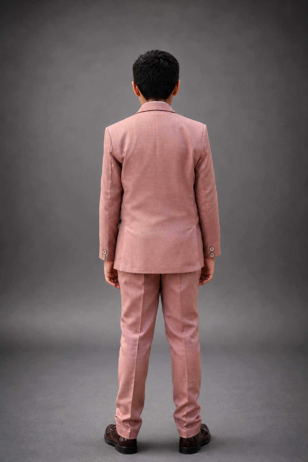 Boys Formal Suit Set -Dusty Pink Suit