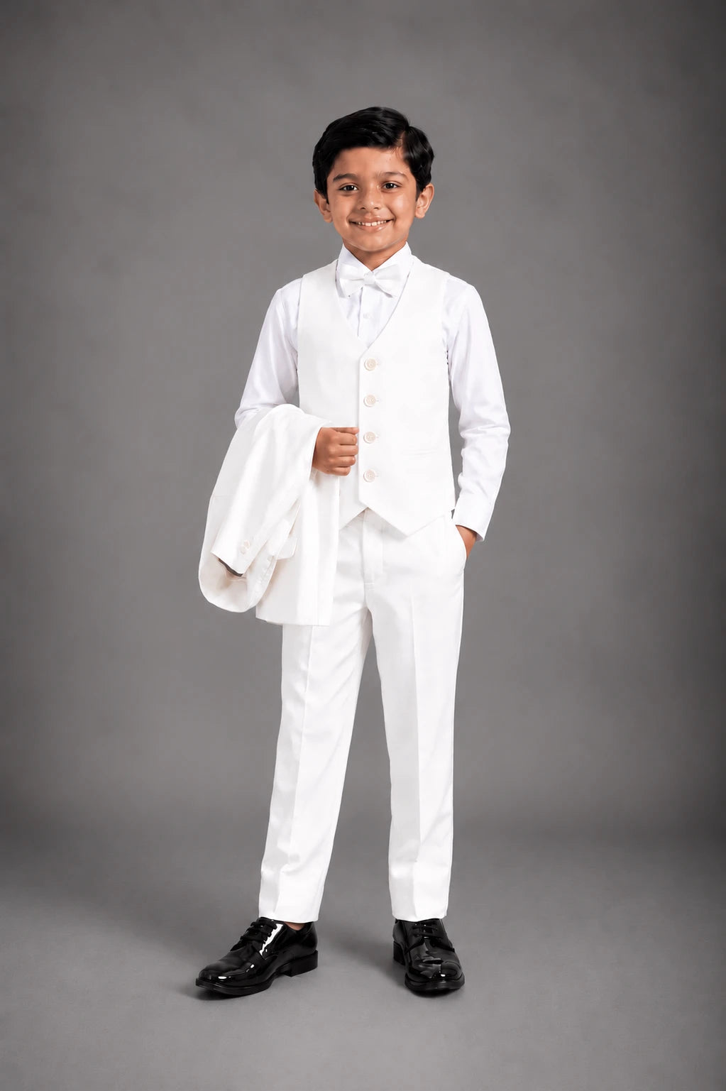 Boys White Suit - Holy Communion Suit