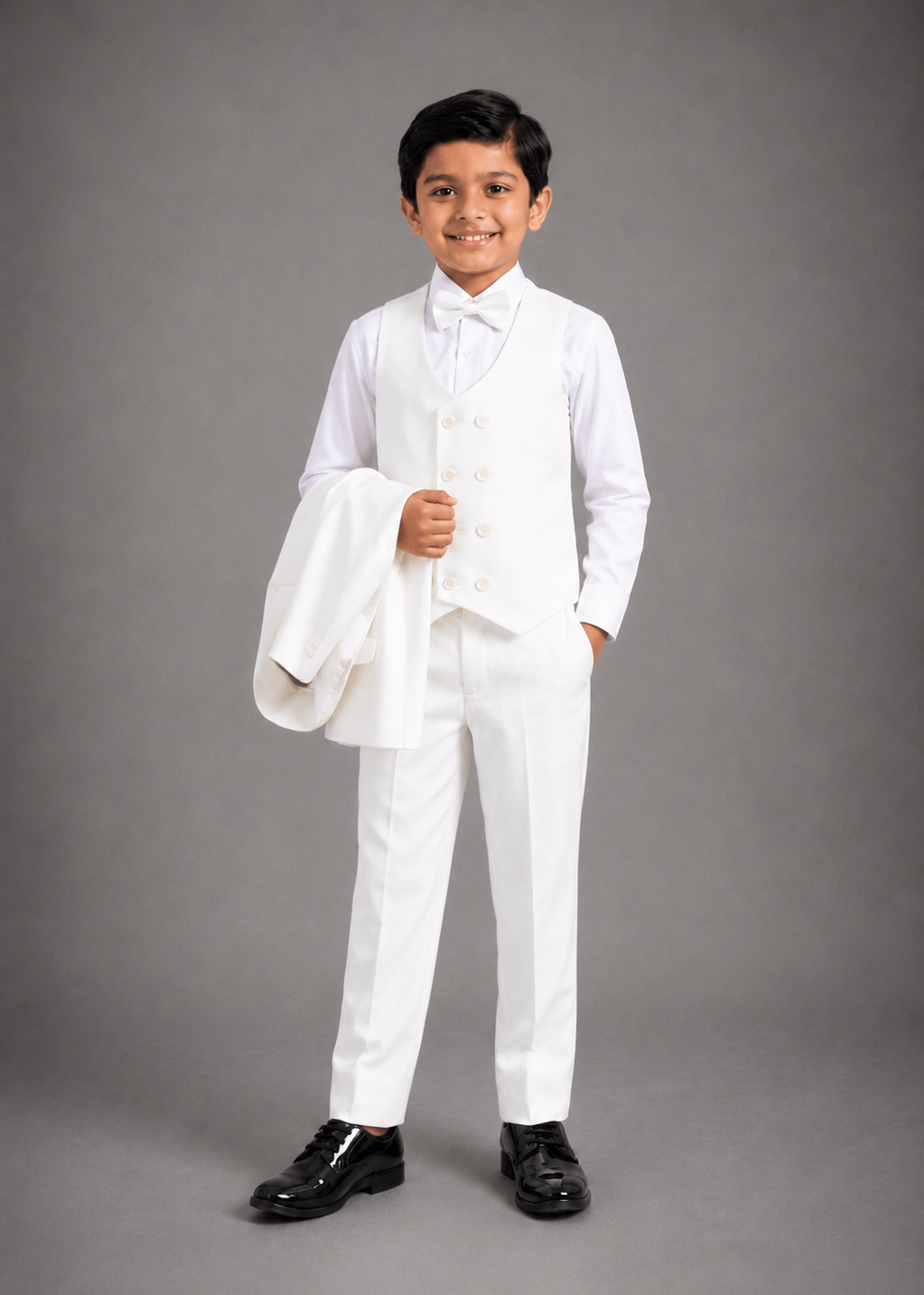 Boys White Suit - Holy Communion Suit