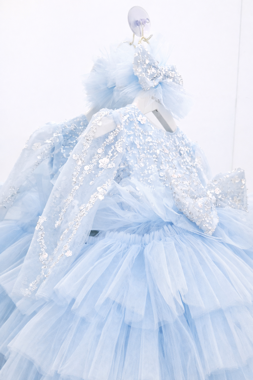 black dress plus size party OM4062 Princess Dress for Girls main image 0