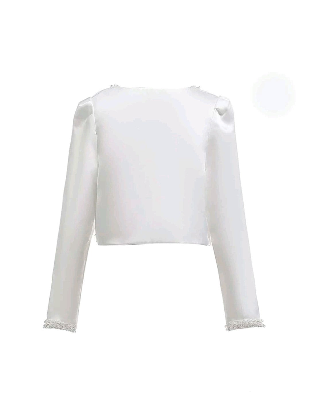 Girls Bolero - Ivory