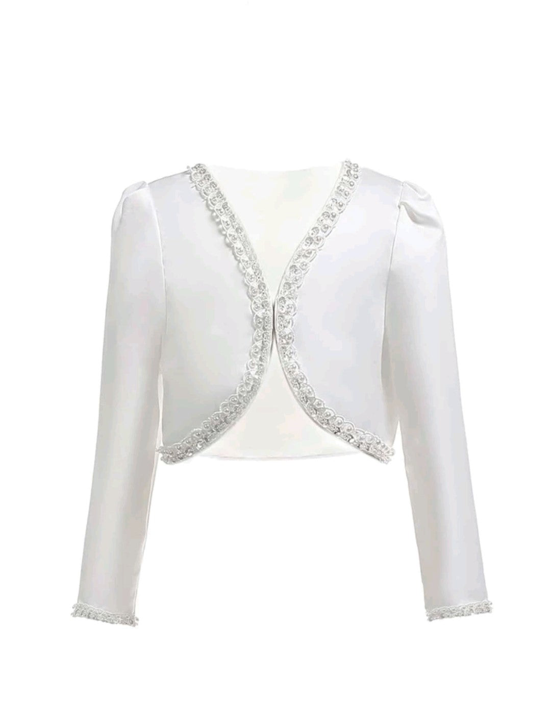 Girls Bolero - Ivory