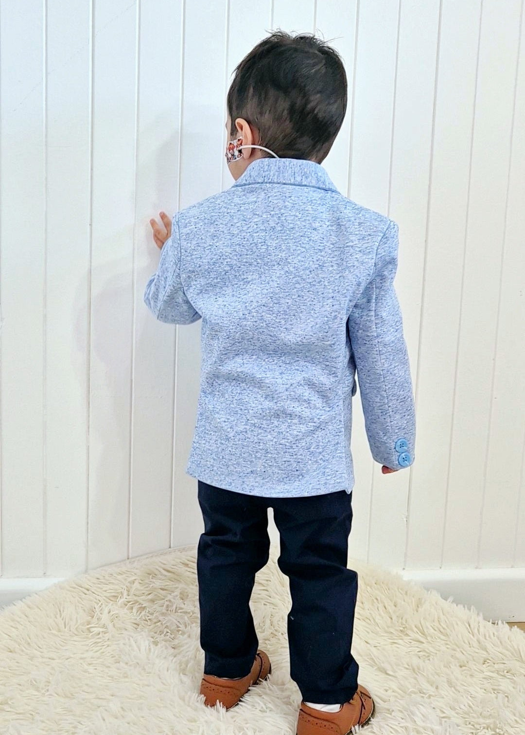 Boys Formal Blazer - Blue