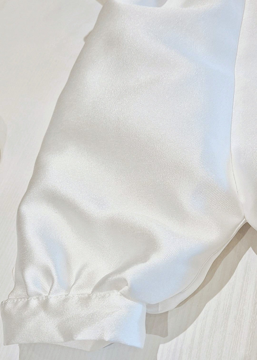 Baby Boy Mikado Christening Romper Set