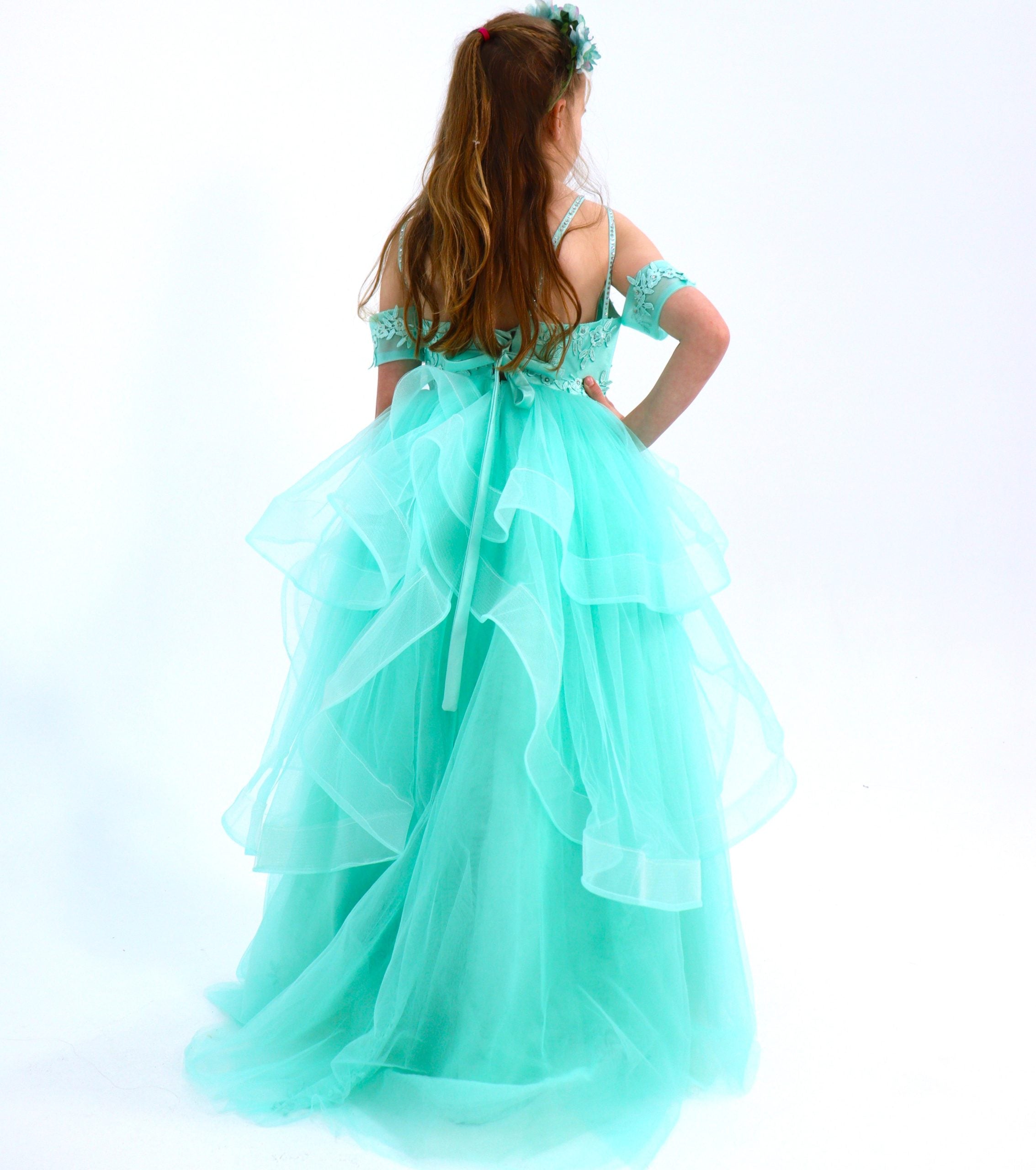 Skye Turquoise Gown