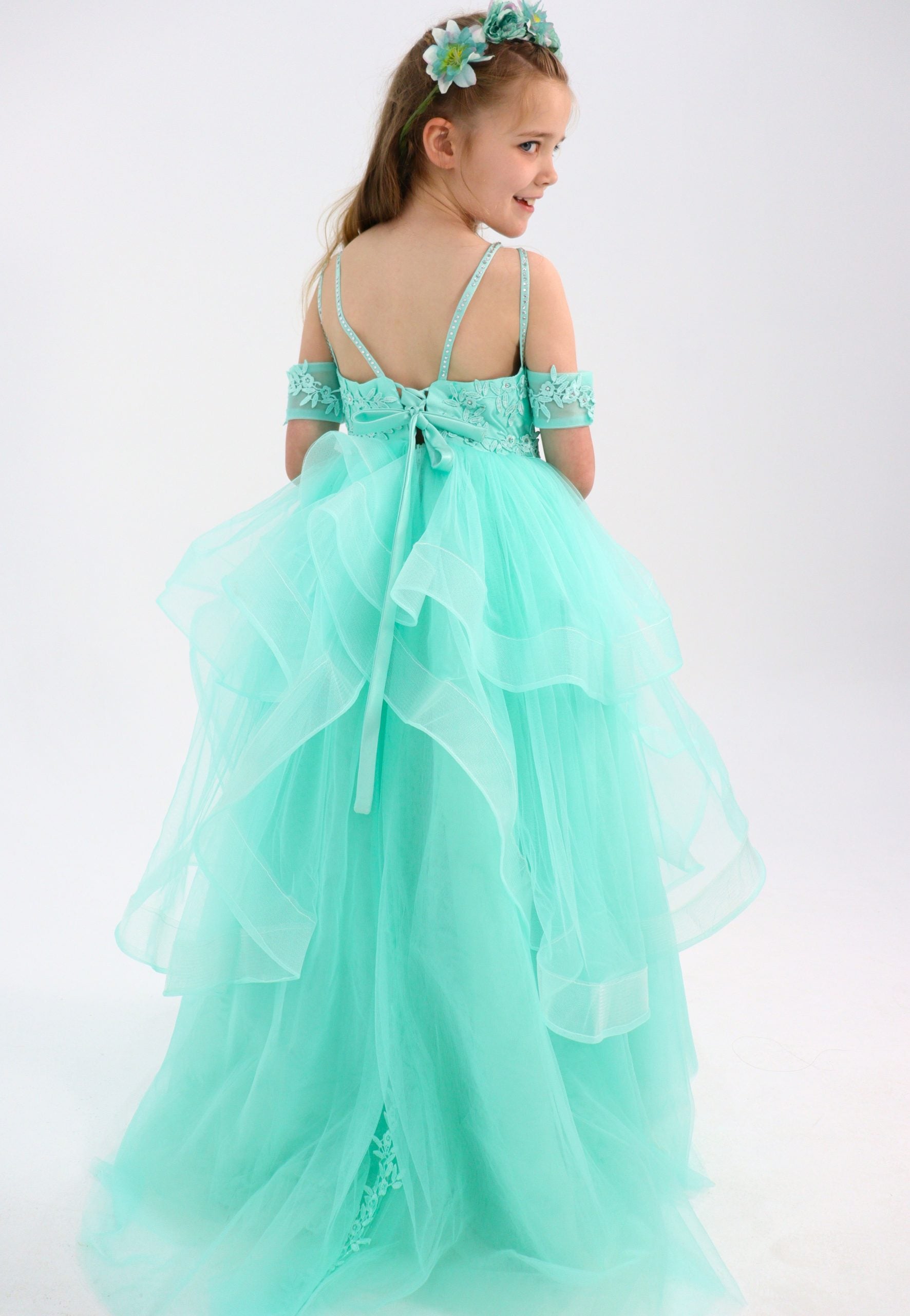 Skye Turquoise Gown