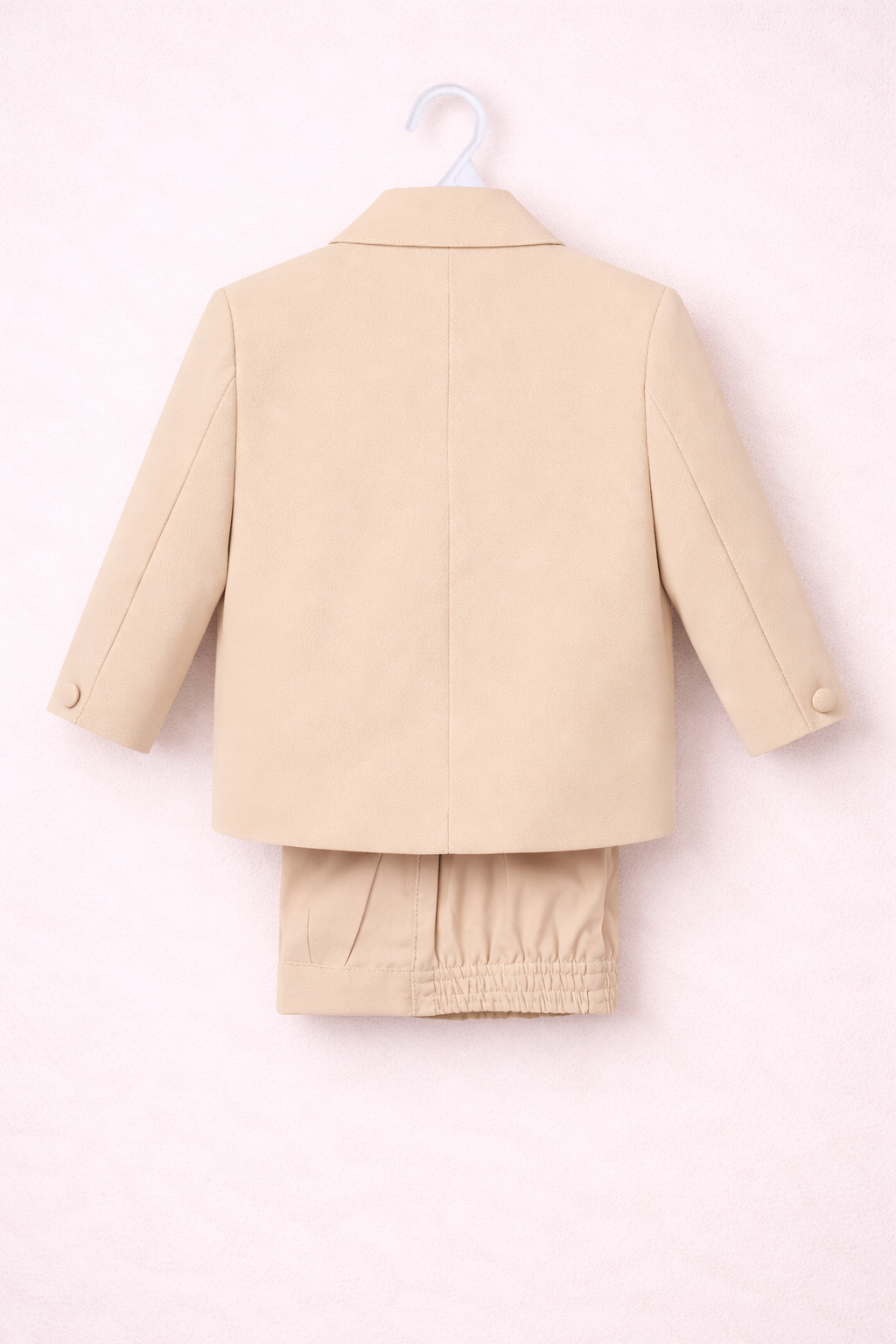 Baby Boy Beige Suit 5pcs Set