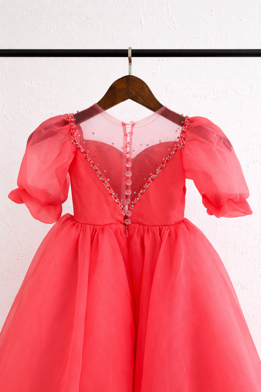 Flower Girl Ball Gown - Organza Dress