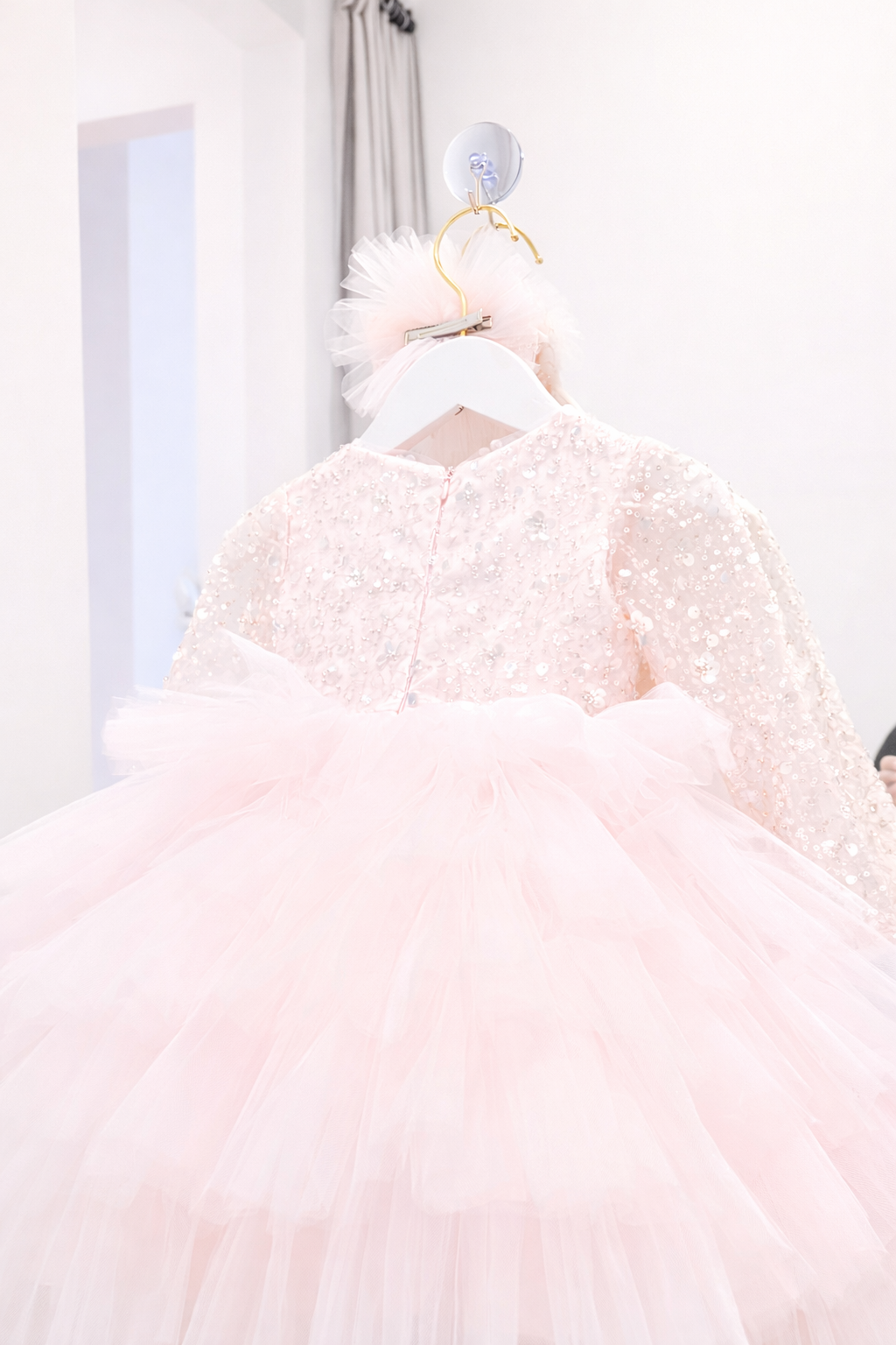 First Birthday Princess Dress For Baby Girl