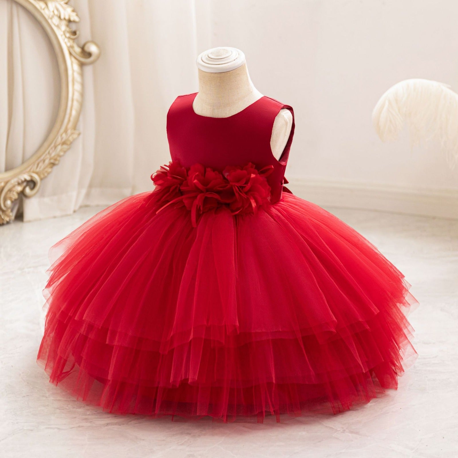 Little Girl Red Dress