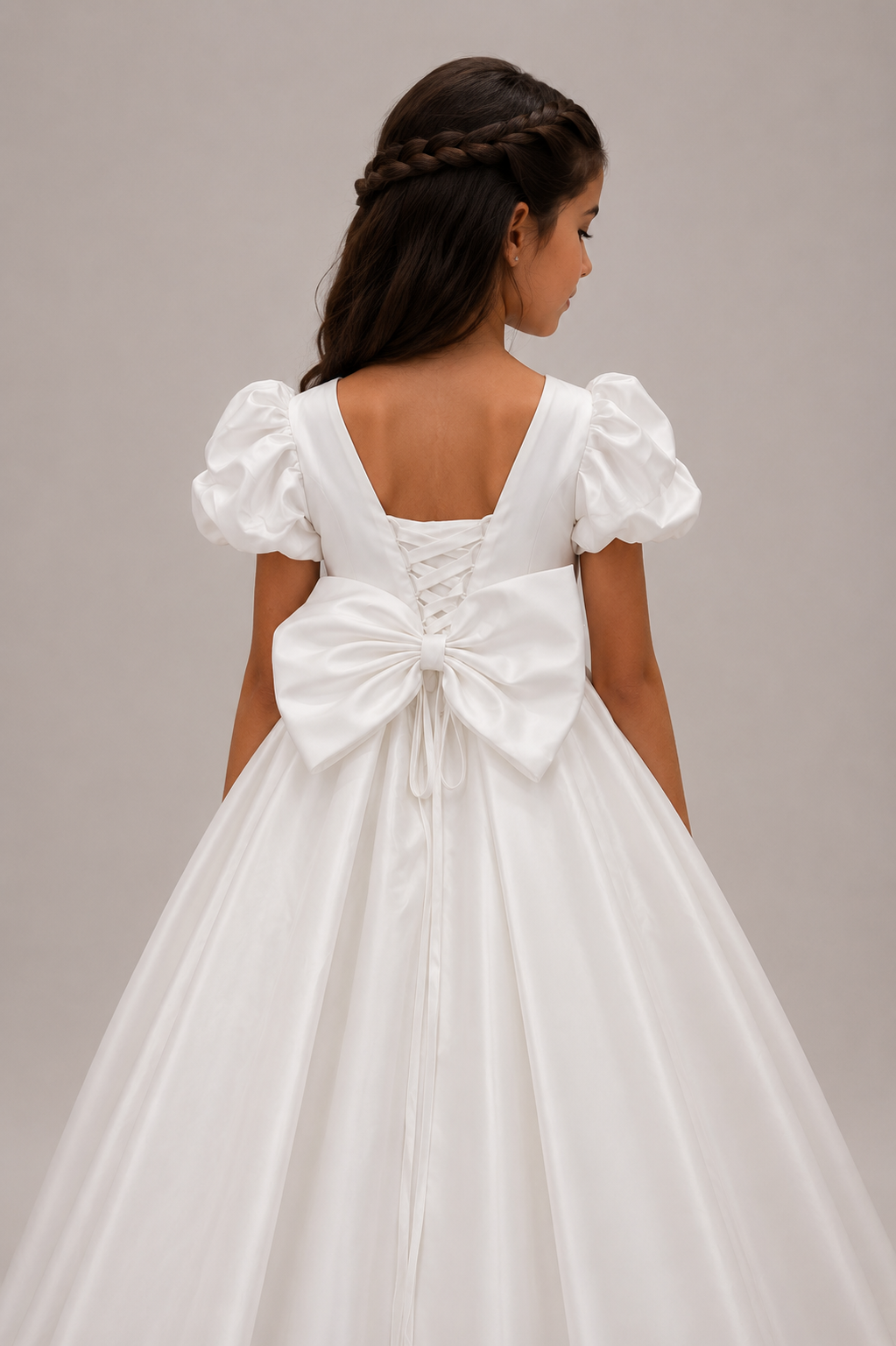 Luxury Holy Communion Dress - Mikado Dress