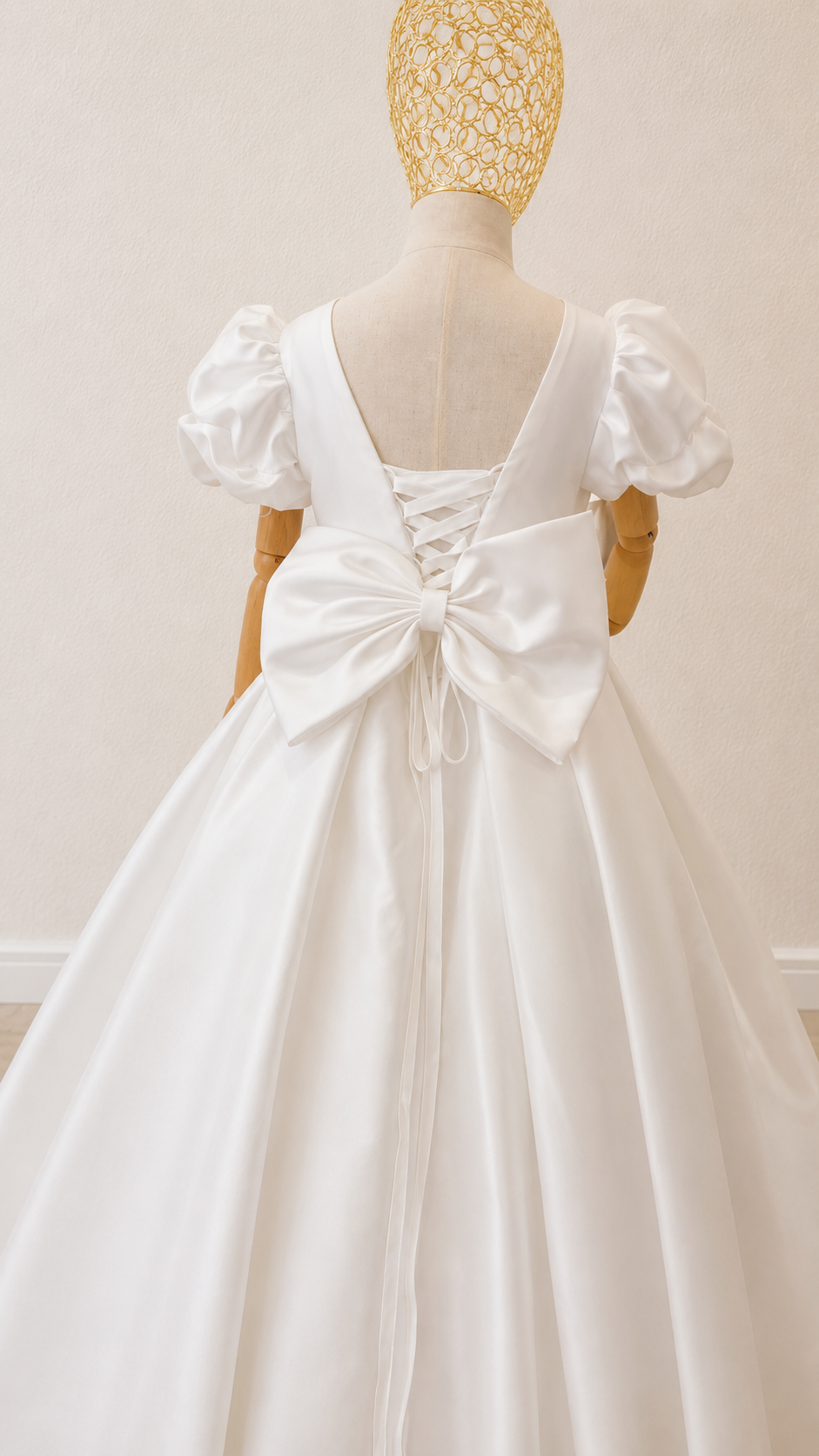 Luxury Holy Communion Dress - Mikado Dress