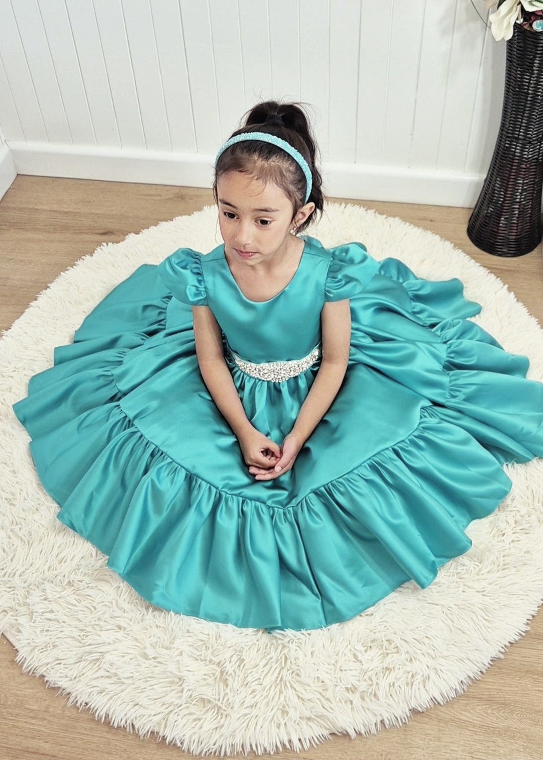 Princes Puffy Dress Flower Girls