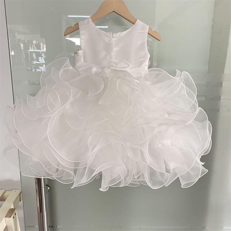 Baby Girl First Birthday Dress - Organza Dress