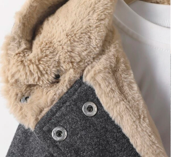 Boys Warm Winter Coat - Grey