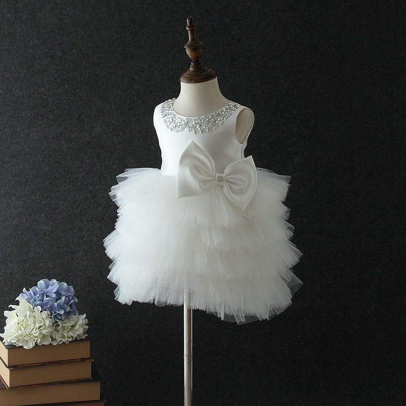 Baby Girl First Birthday Dress - Ruffle Layers