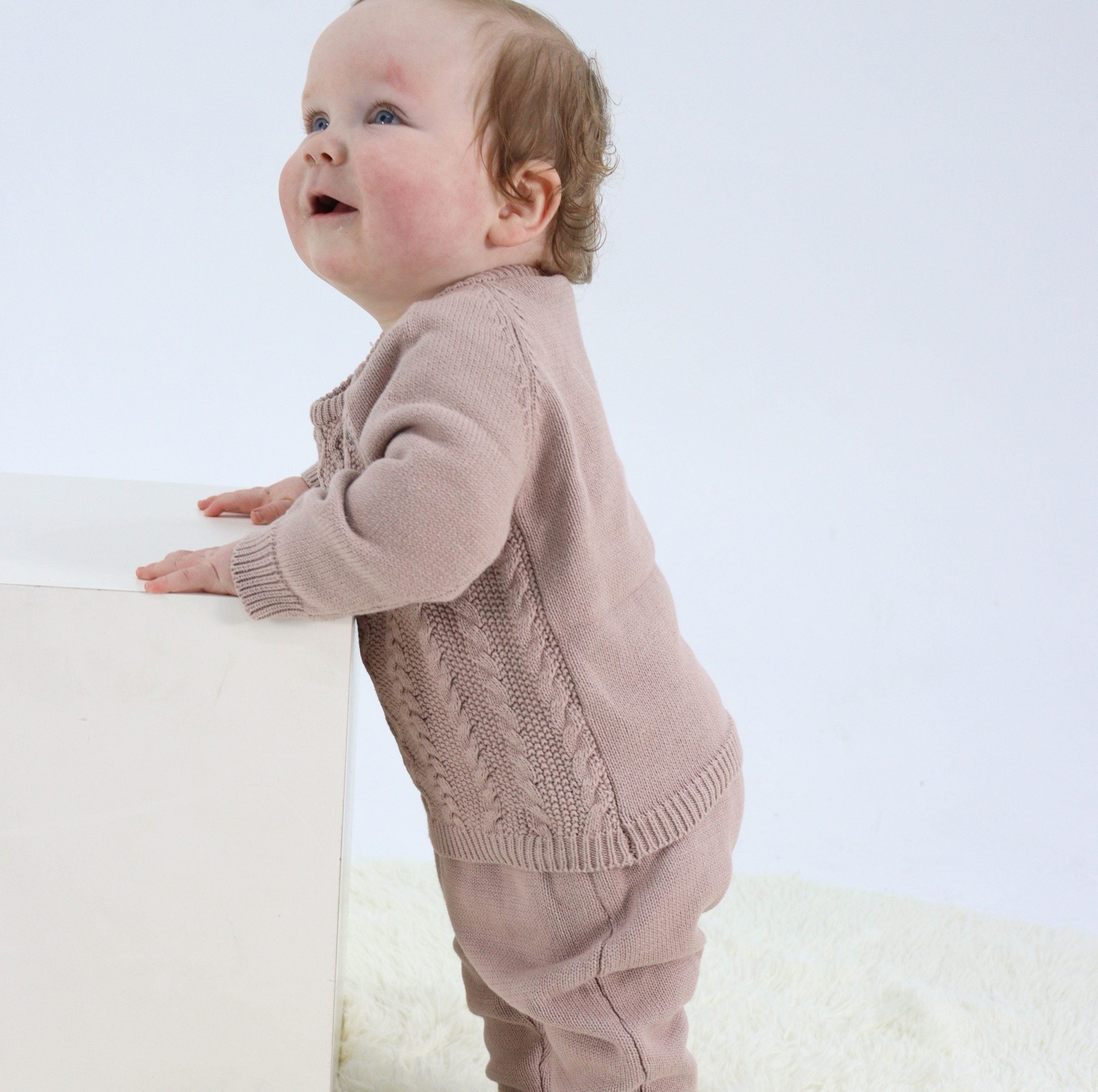 Babies Winter Sweater Pants 2piece Outfit