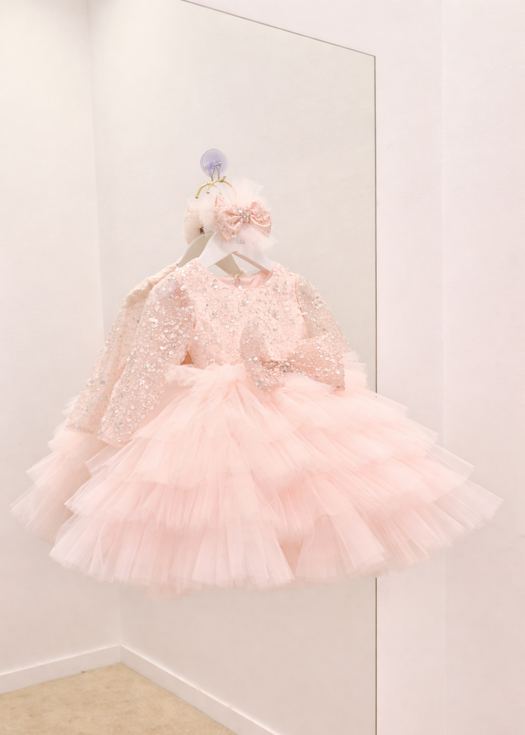 by Girls First Birthday Princesses Dress - Pink Dress