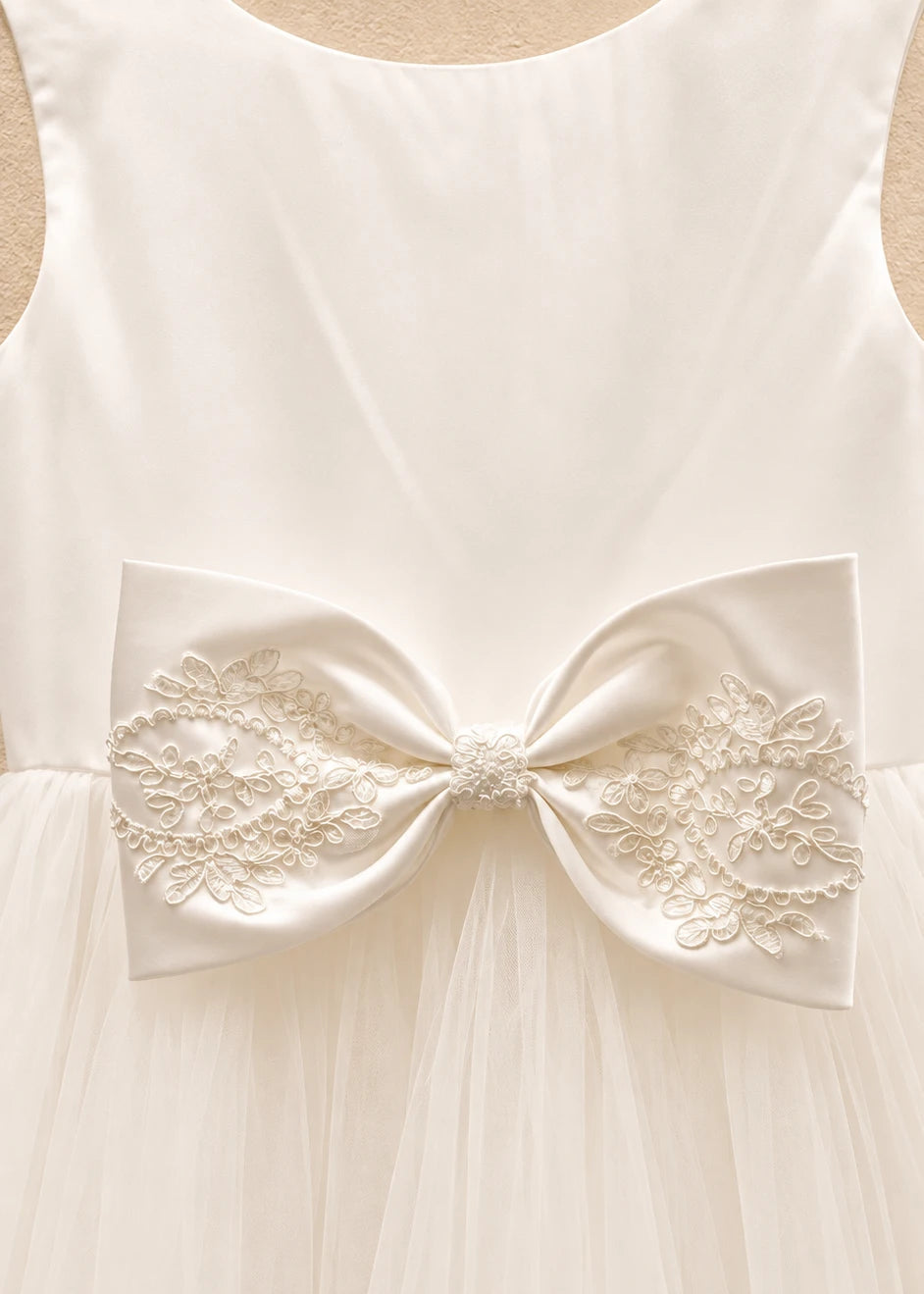 Elsie Holy Communion Dress - Lace Tulle Dress
