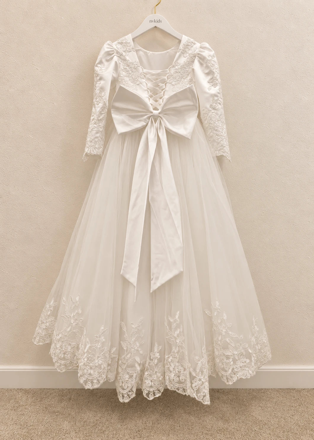 Emily Holy Communion Dress - Long Sleeve Dess