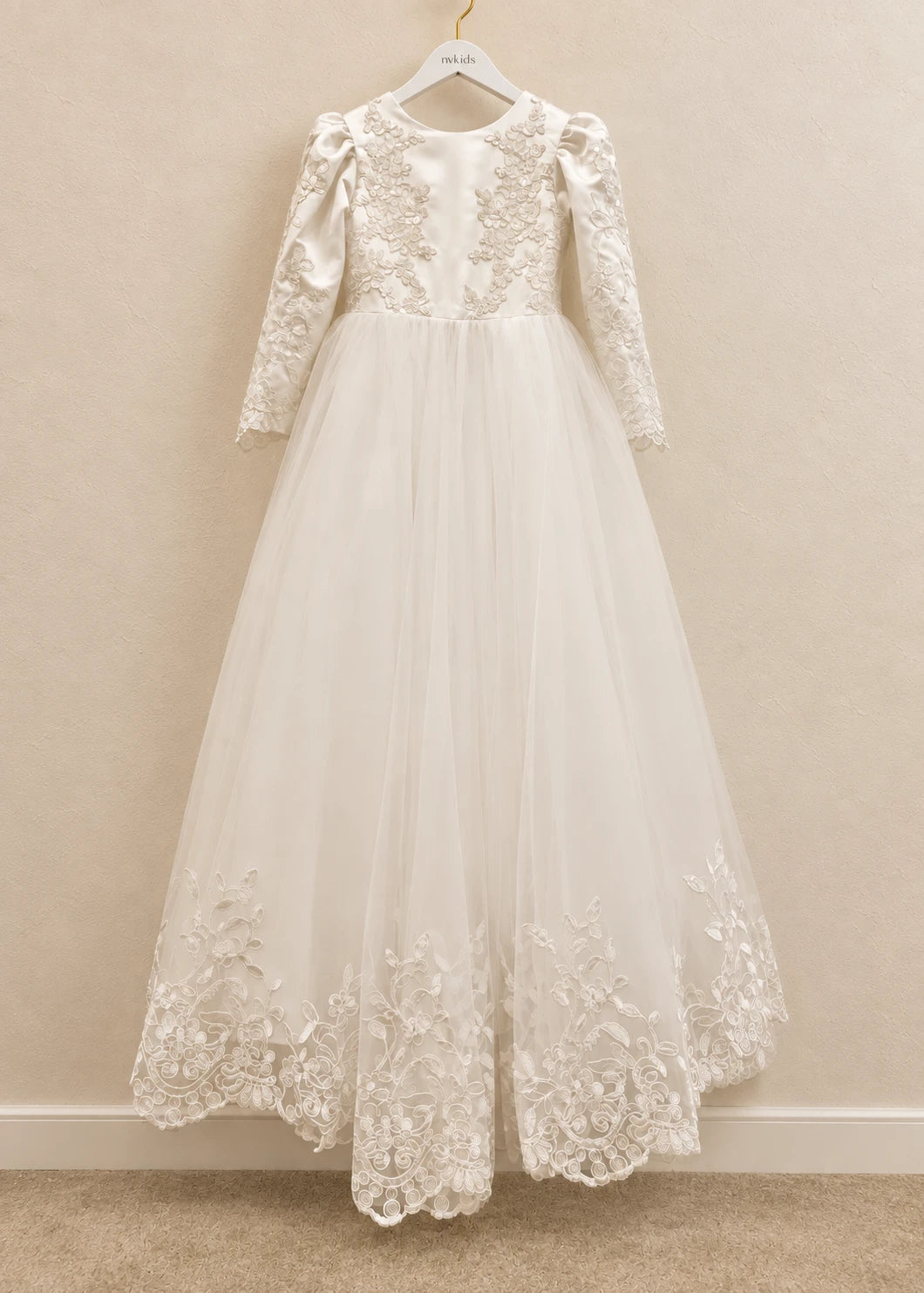 Emily Holy Communion Dress - Long Sleeve Dess