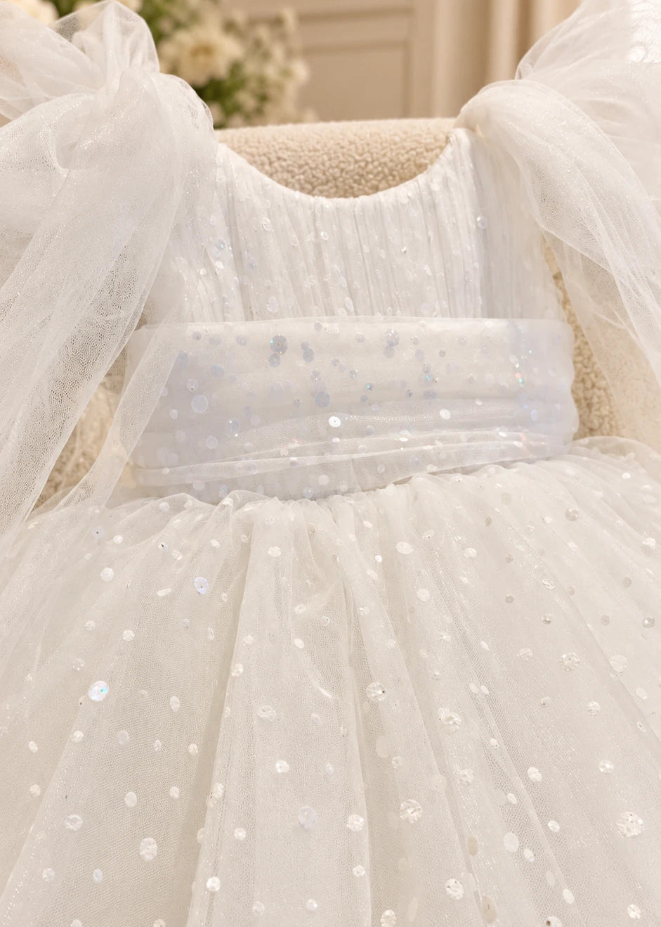 Baby Girl First Birthday Dress - Fuchsia Pink