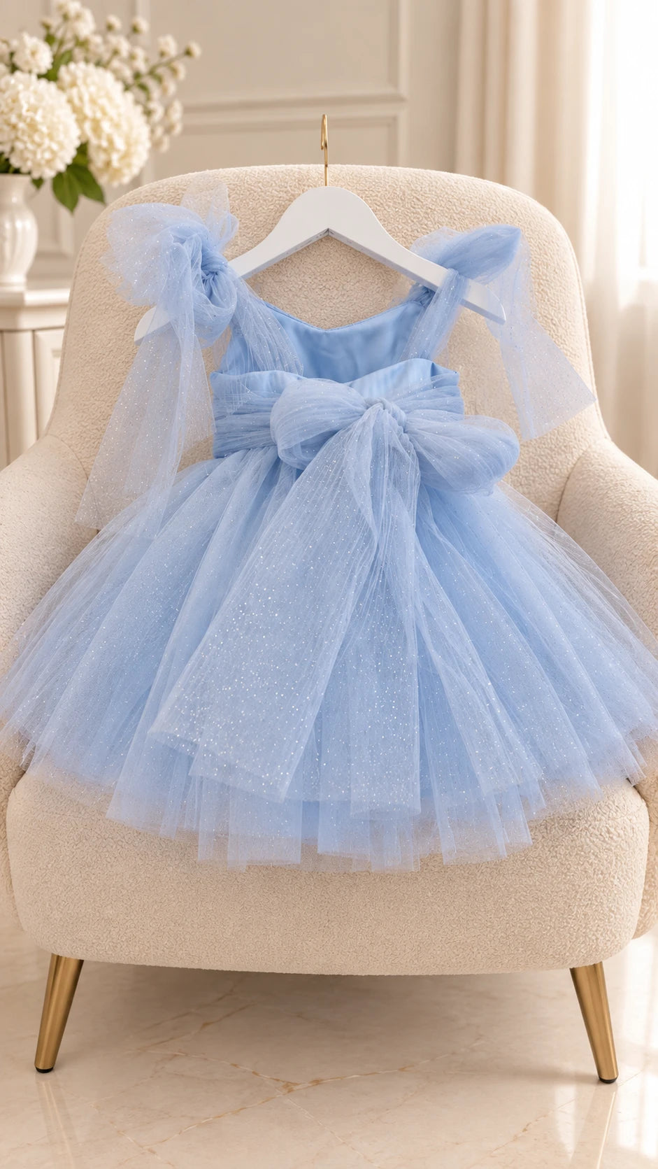 Baby Girl First Birthday Dress - Fuchsia Pink