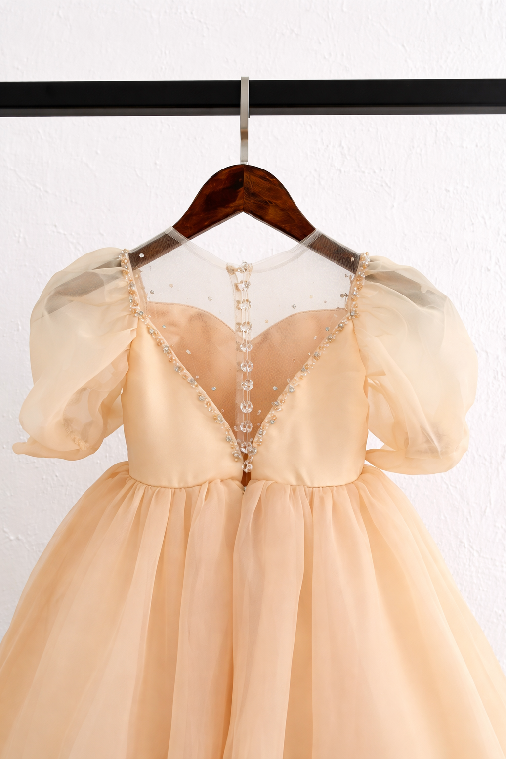 Flower Girl Ball Gown - Organza Dress