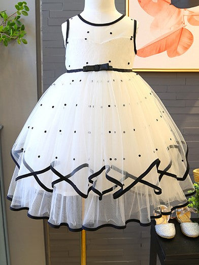 White Black Dress With Heart Cut Back